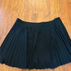 Zara Black Pleated Skort